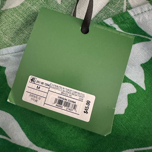 Kate Spade Green and Blue Floral Maxi Dress M NWT - Picture 5 of 7